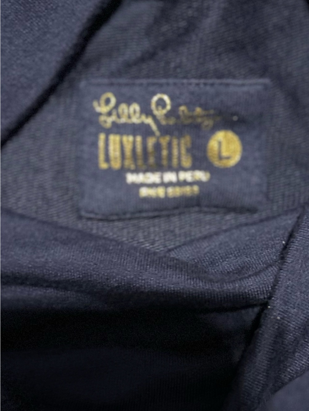 Lilly Pulitzer Luxletic Makaylie Pullover Size Large Blue - Picture 4 of 6